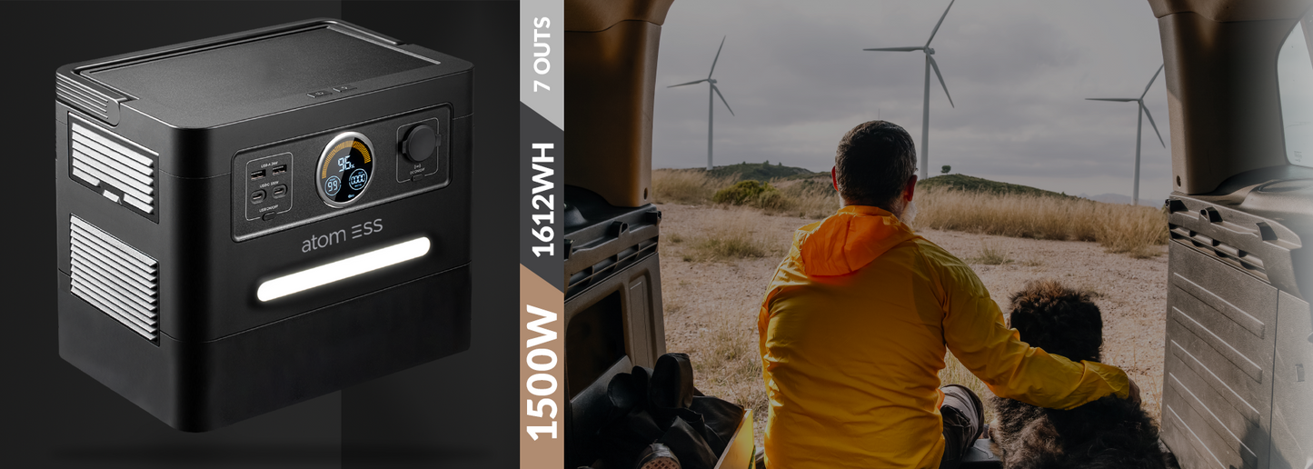 Atom ESS Boost 1500W Power Station