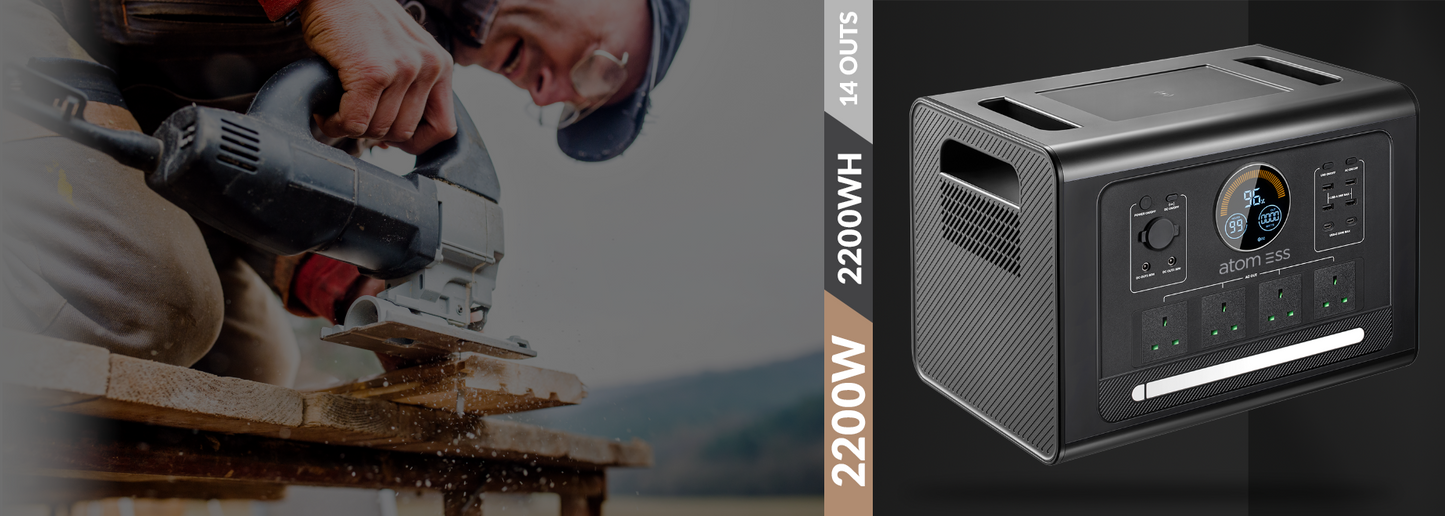 Atom ESS Boost 2200W Power Station