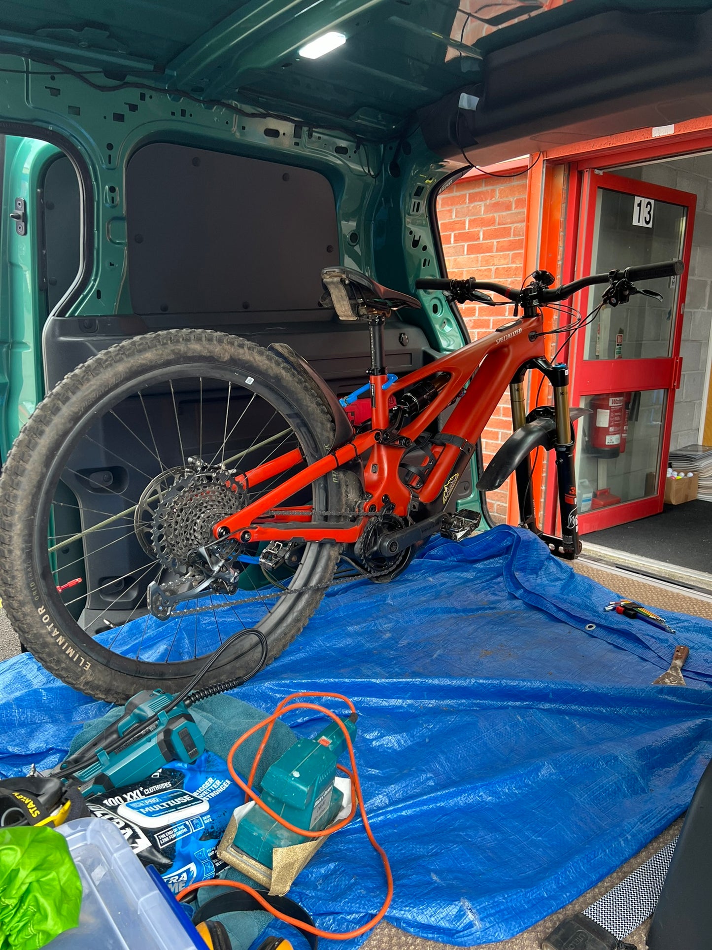 VW ID Buzz (cargo) Bike Mount Rail Kit