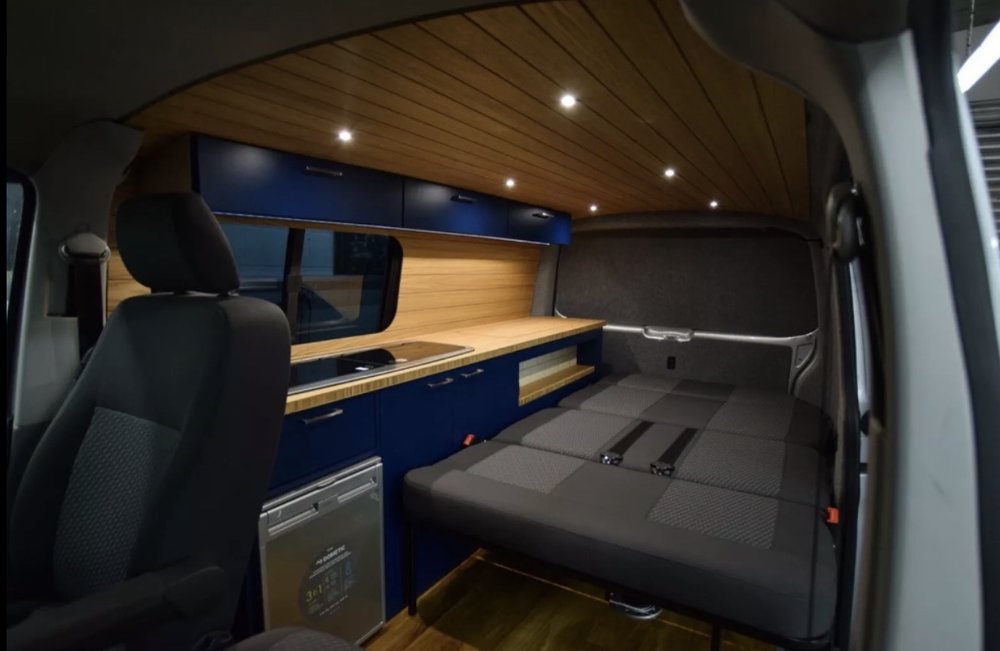 Van Furniture Oak Roof Lining - SWB & LWB T5/T6