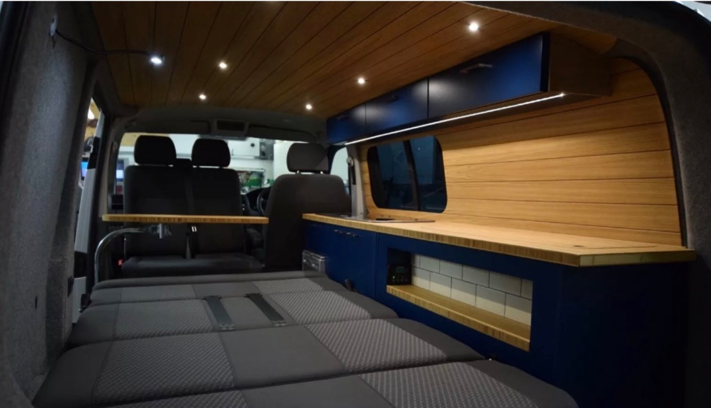 Van Furniture Oak Roof Lining - SWB & LWB T5/T6