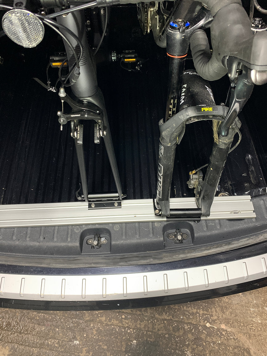 VW Caddy Bike Mount Rail