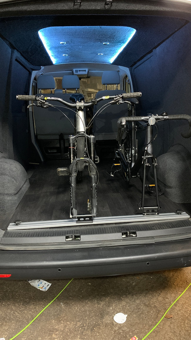 VW Transporter Bike Mount Rail