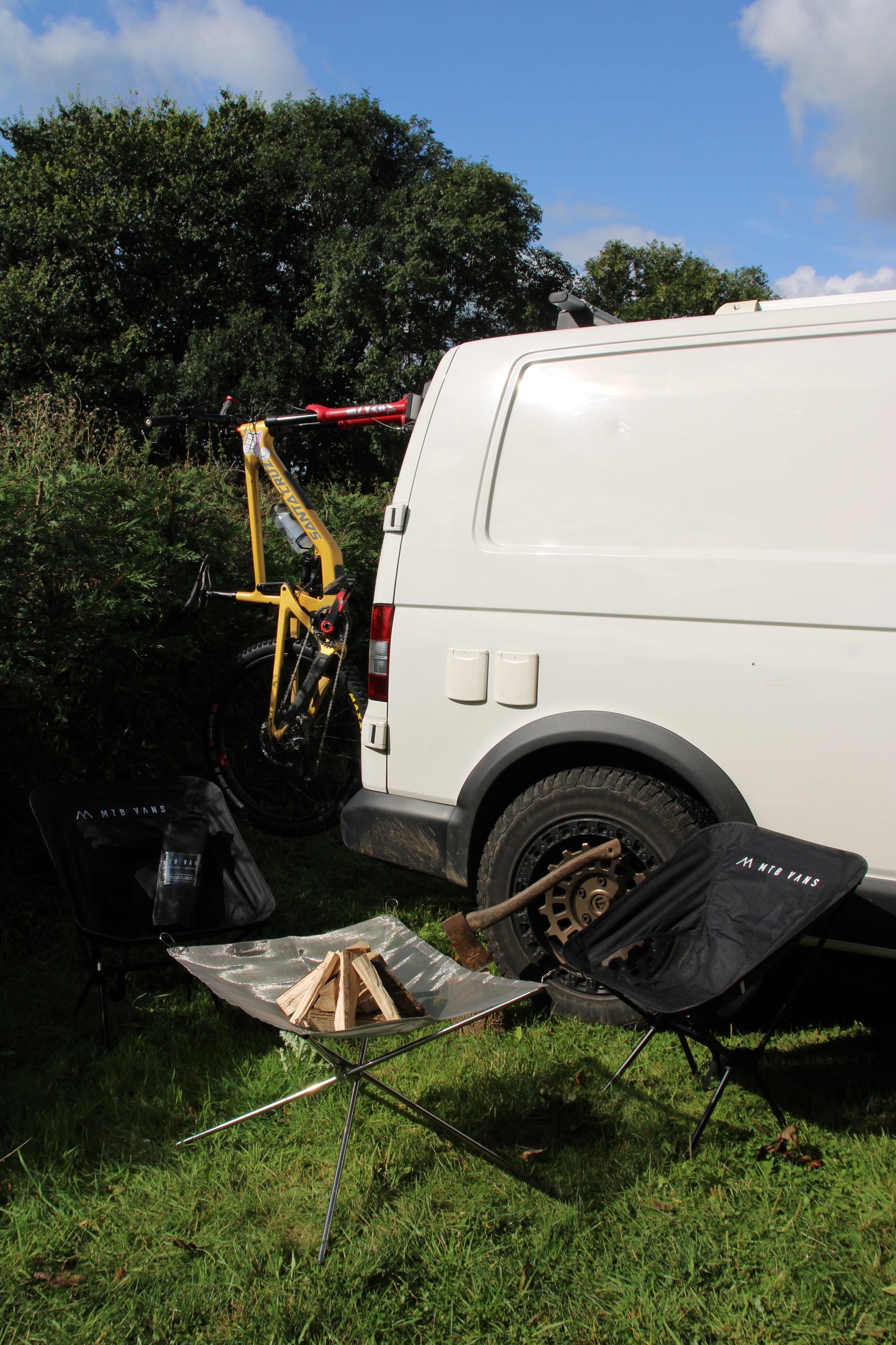 MTB Vans Fire Pit