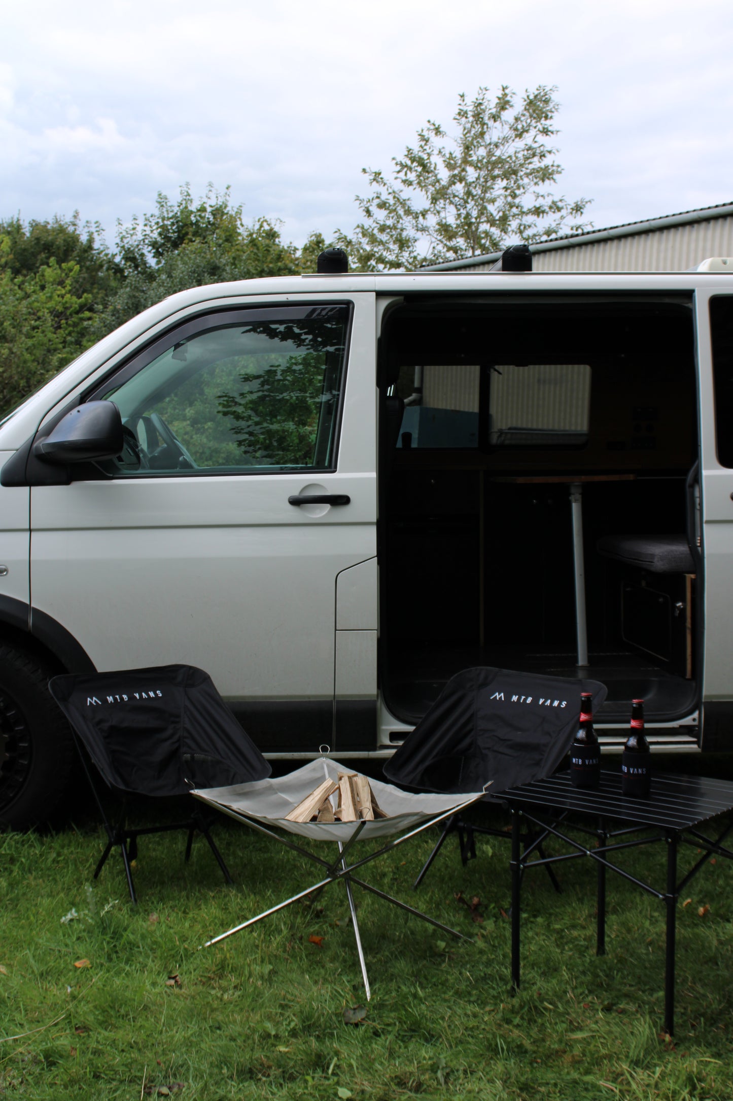 MTB Vans Fire Pit