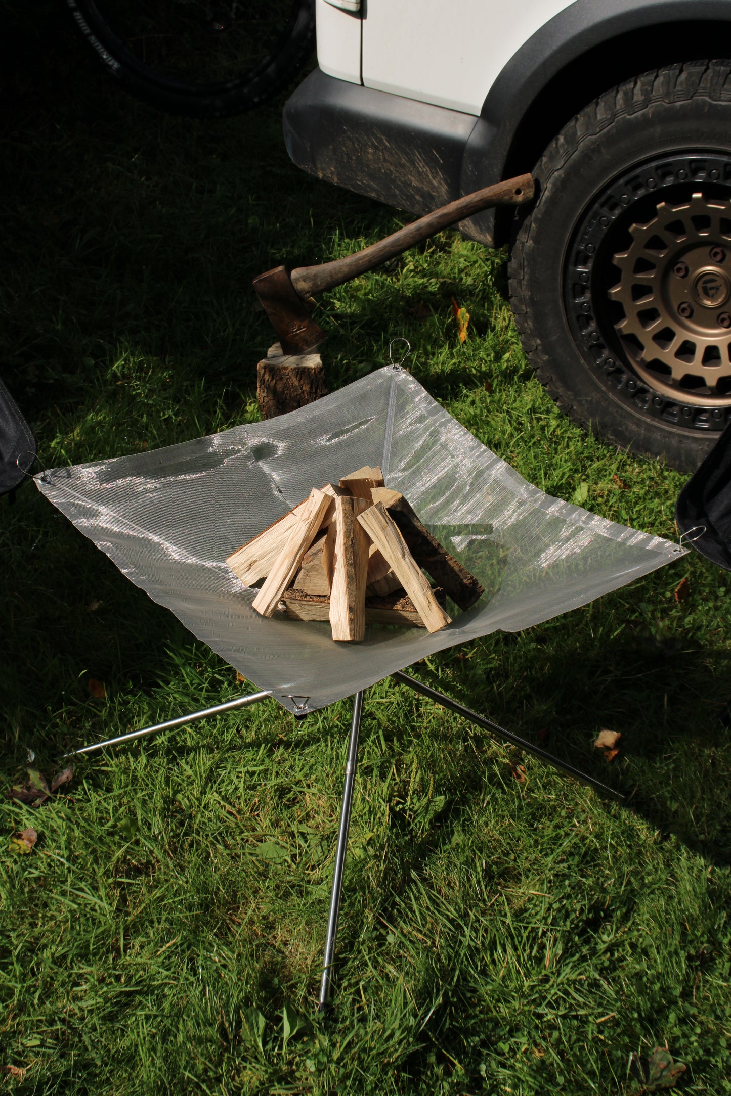 MTB Vans Fire Pit
