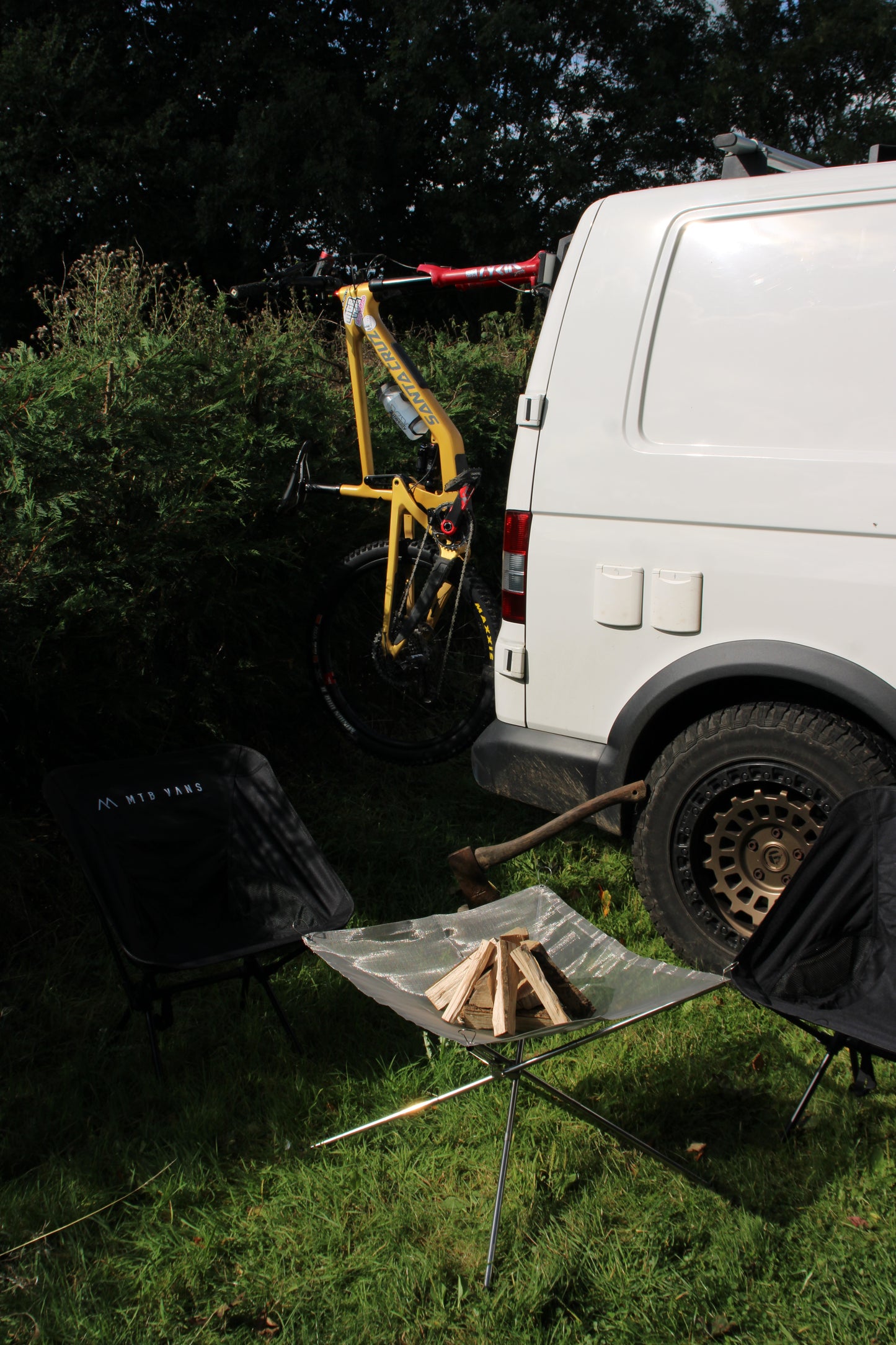MTB Vans Fire Pit