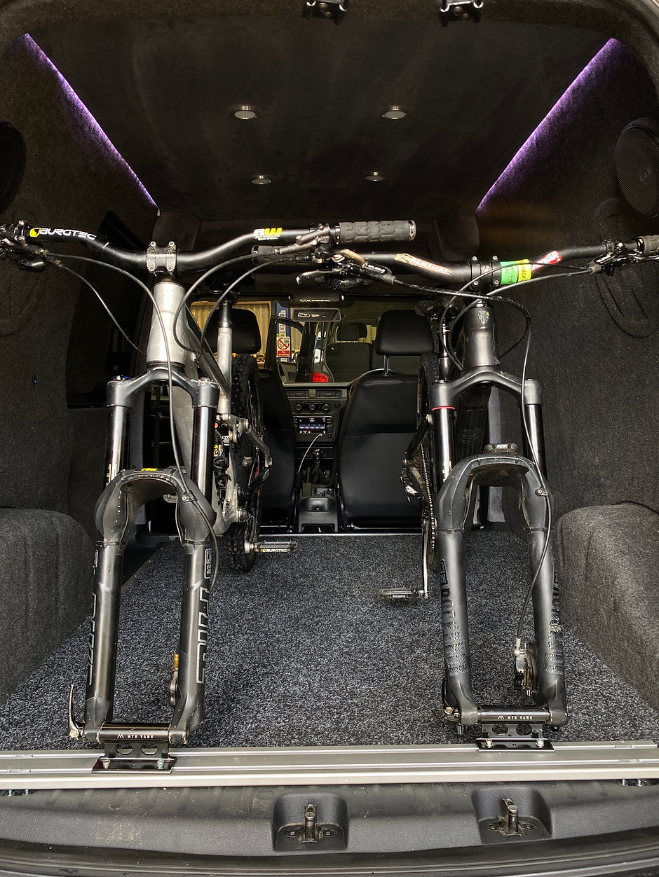 VW Caddy Bike Mount Rail Kit
