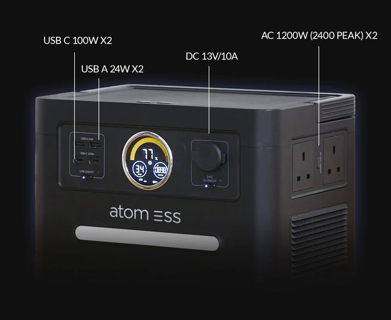 Atom ESS Boost 1200W Power Station