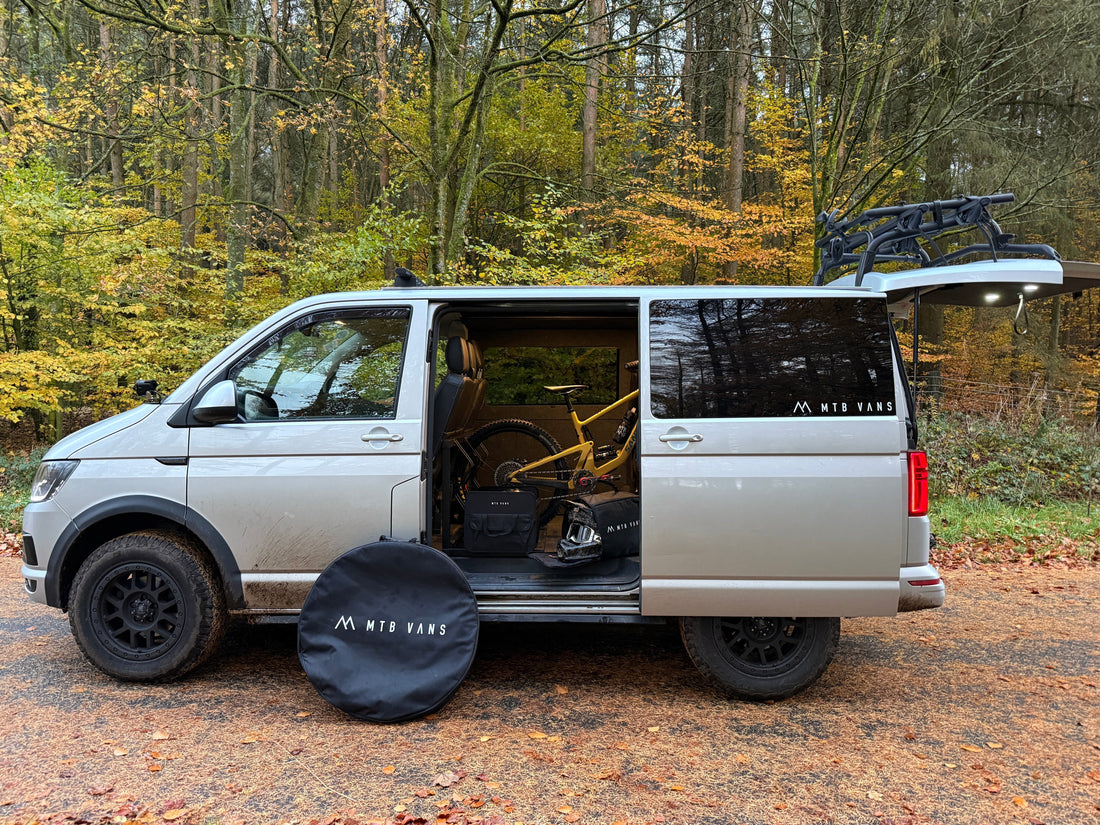 The Best Van Accessories for Muddy Mountain Bike Trips